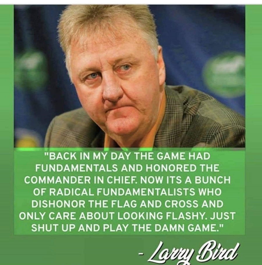 Did Larry Bird Tell NBA Players 'Shut Up and Play the Damn Game'? - Snopes.com