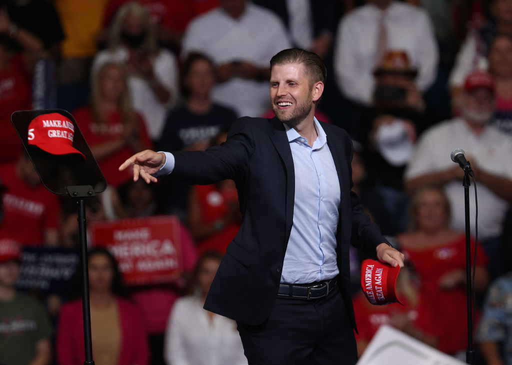 Did Eric Trump Say His Father 'Literally Saved Christianity'?