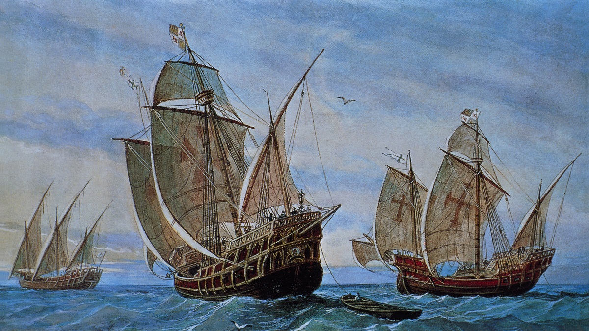 Columbus' ship