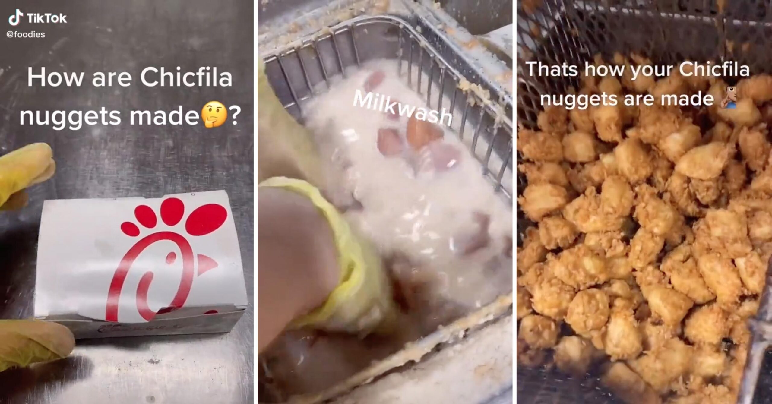Did a TikTok Video Reveal Recipe Process for Chick-fil-A's Nuggets