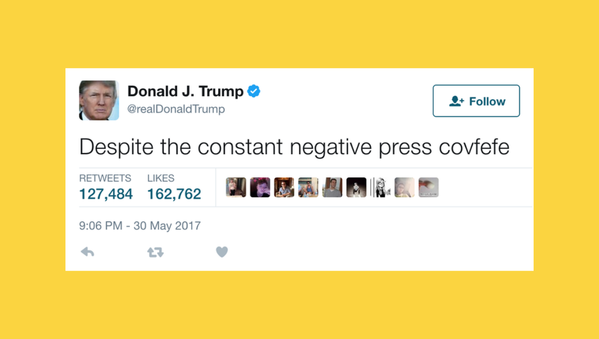 trump covfefe trump tweets