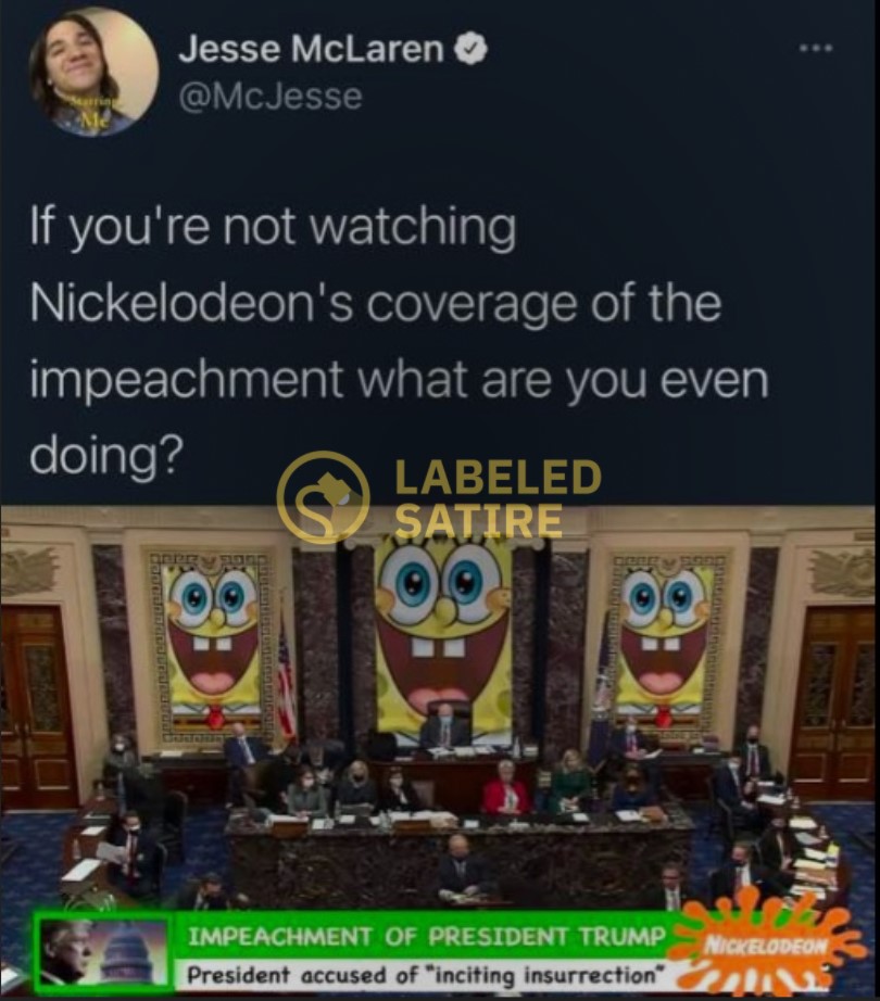 nickelodeon trump impeachment