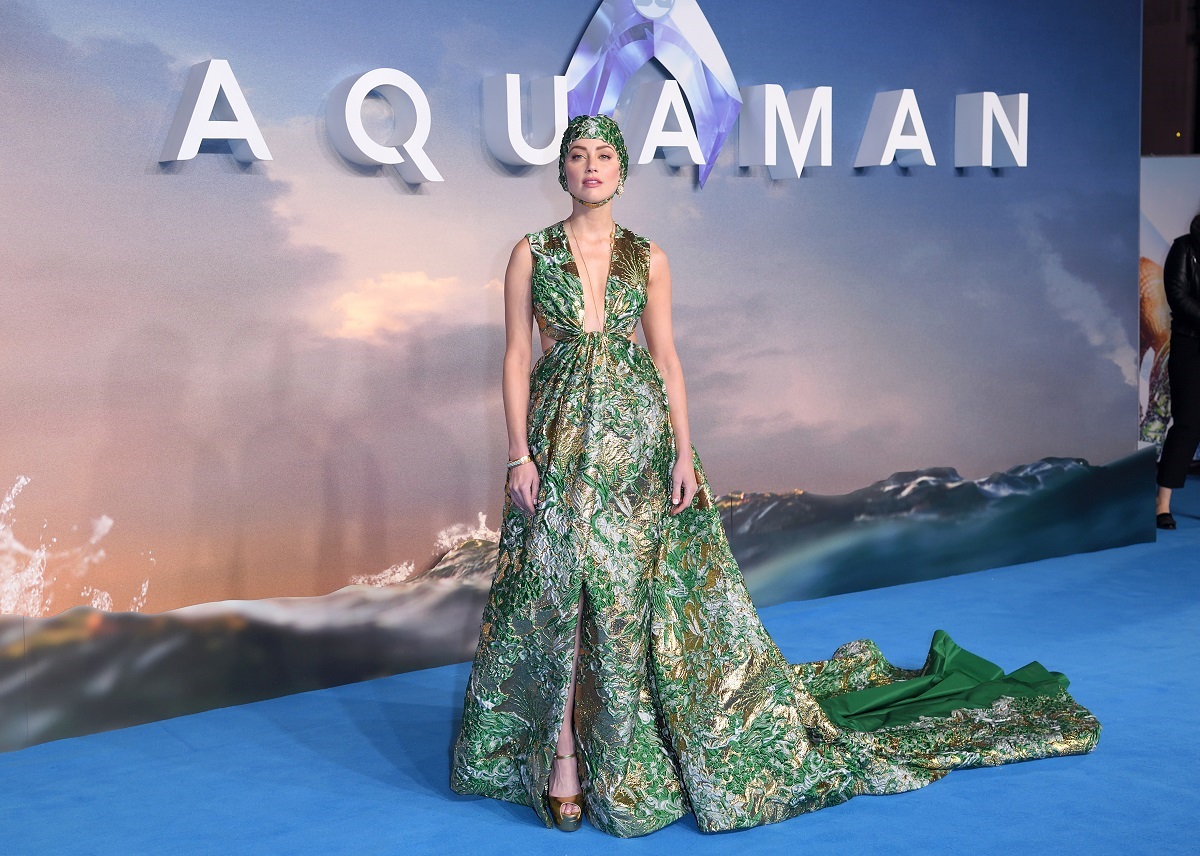 Amber Heard at 'Aquaman' premiere