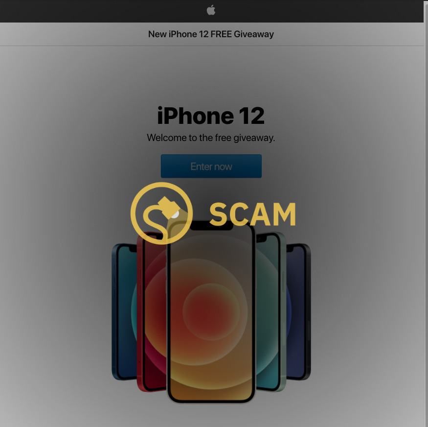 iphone 12 tiktok scam randomly selected lucky day click the link in the bio to enter