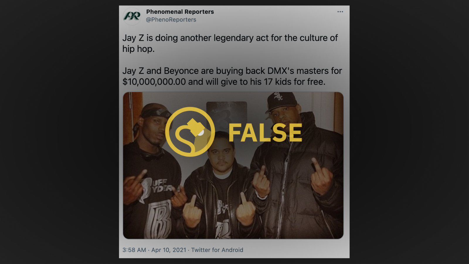 Did Jay-Z Buy DMX’s Masters to Give to His 17 Kids?