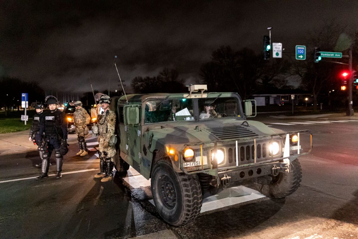 Minnesota officials deployed the state's National Guard in response to protests against the death of 20-year-old Daunte Wright on April 11, 2021.