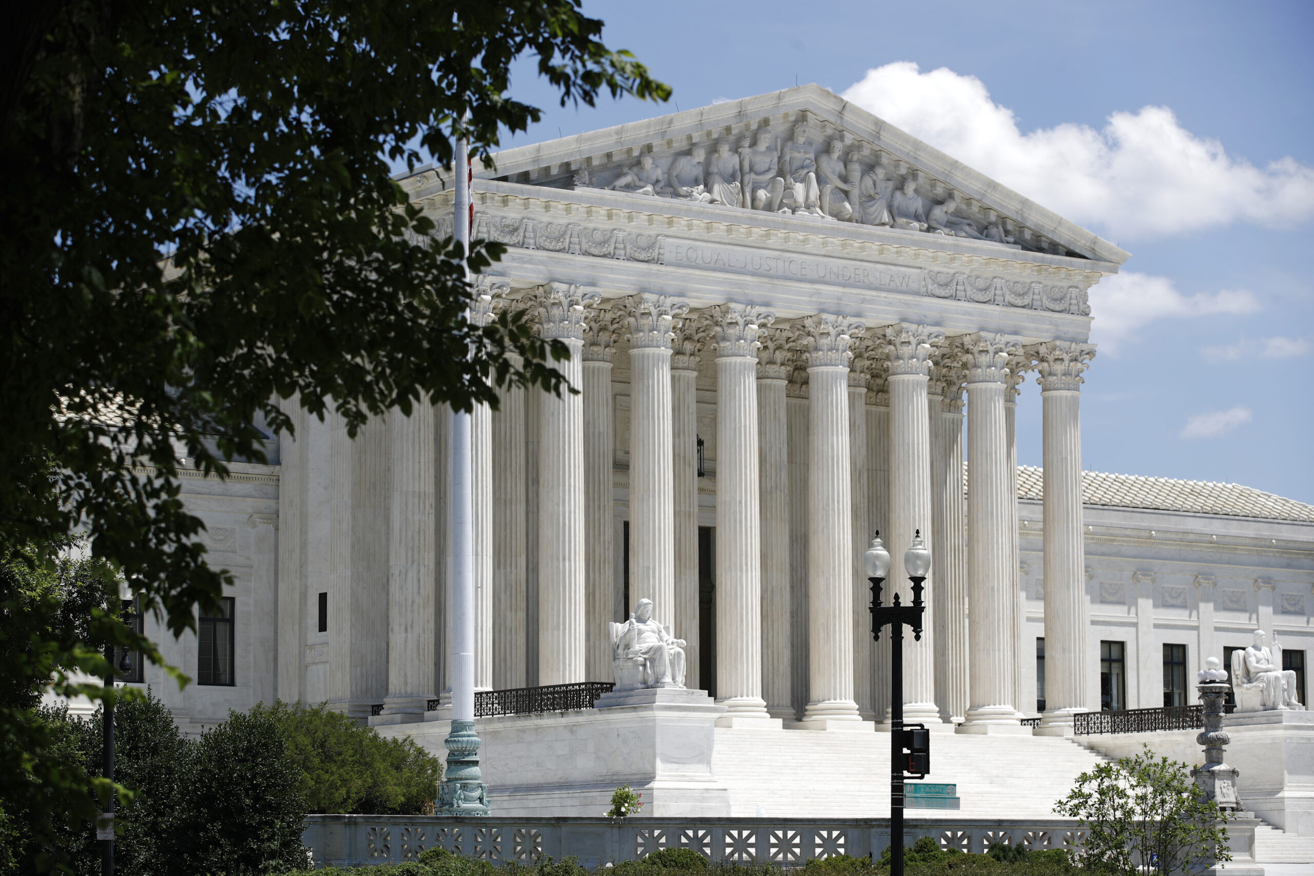 In this June 29, 2020 file photo, the Supreme Court is seen on Capitol Hill in Washington. (AP Photo/Patrick Semansky)