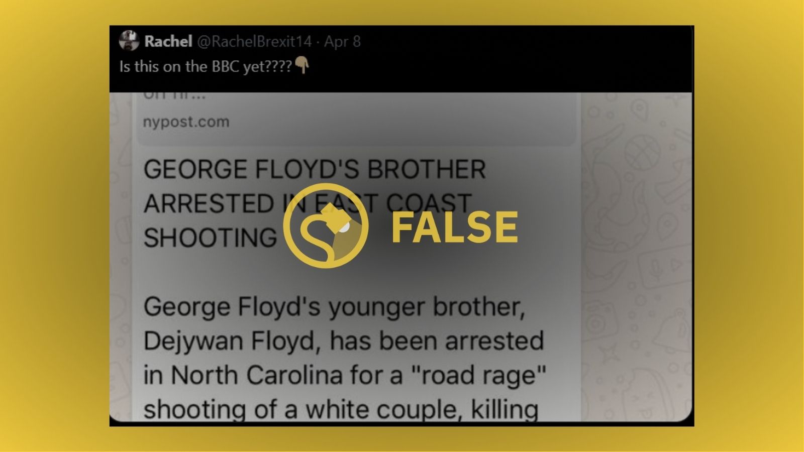 Dejywan Floyd is Not George Floyd’s Brother