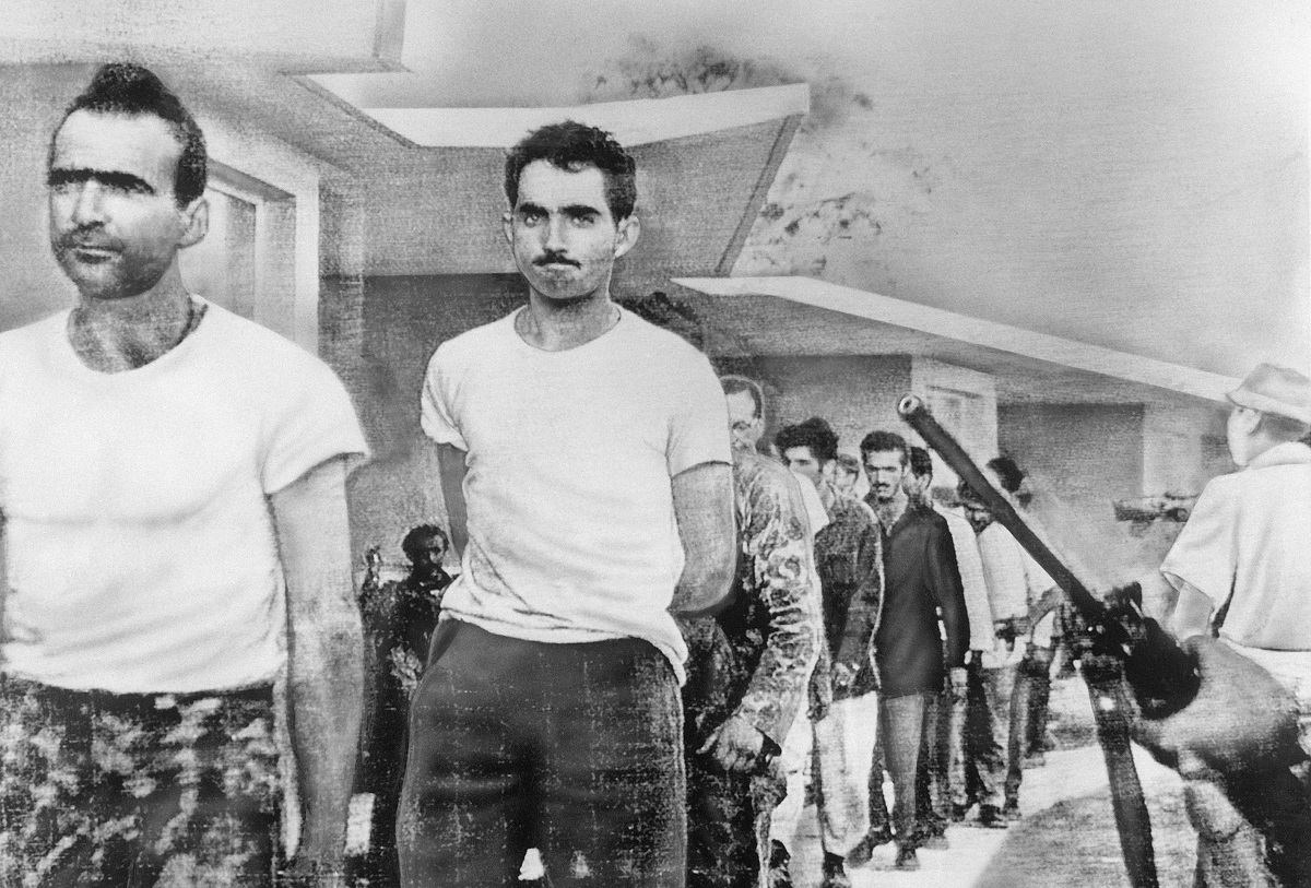 Captured Men from Bay of Pigs Invasion