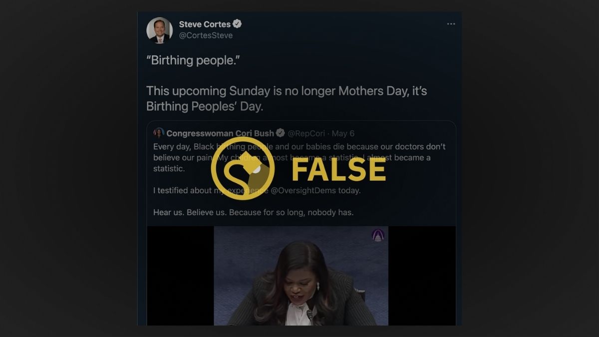 We looked into whether Democrats are trying to change Mother’s Day on May 9, to Birthing People’s Day.