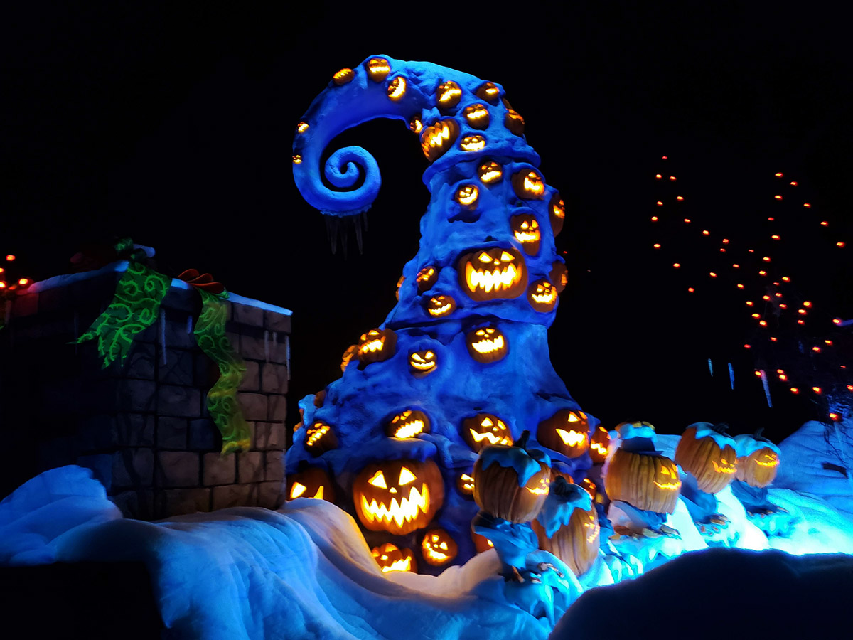 Disneyland's Haunted Mansion has a secret entrance.