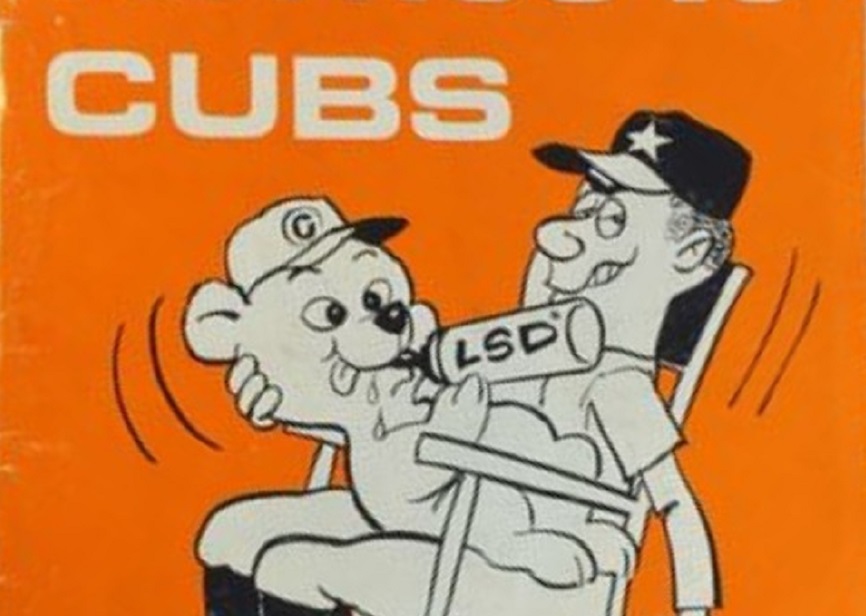 Astros program 1966 vs. Cubs