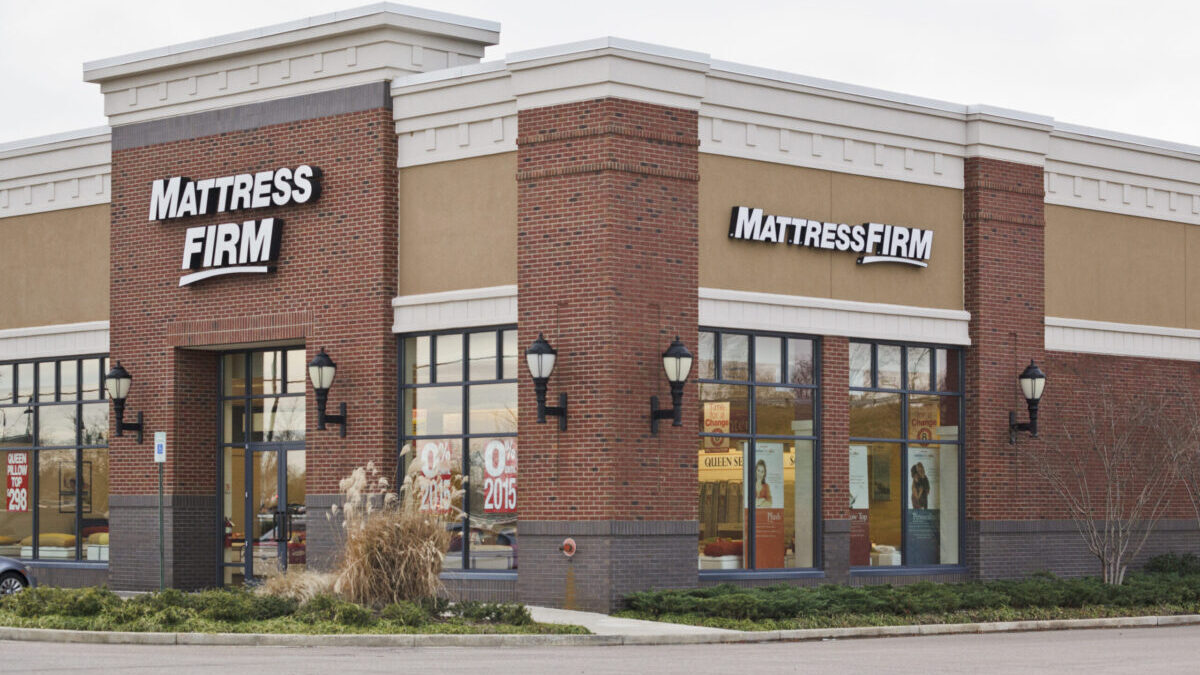 Mattress Firm is engaged in money laundering according to a conspiracy theory.