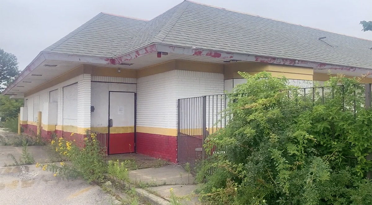 An abandoned McDonalds restaurant was explored by an urban explorer in urbex fashion on TikTok and YouTube by the name of Triangle of Mass.