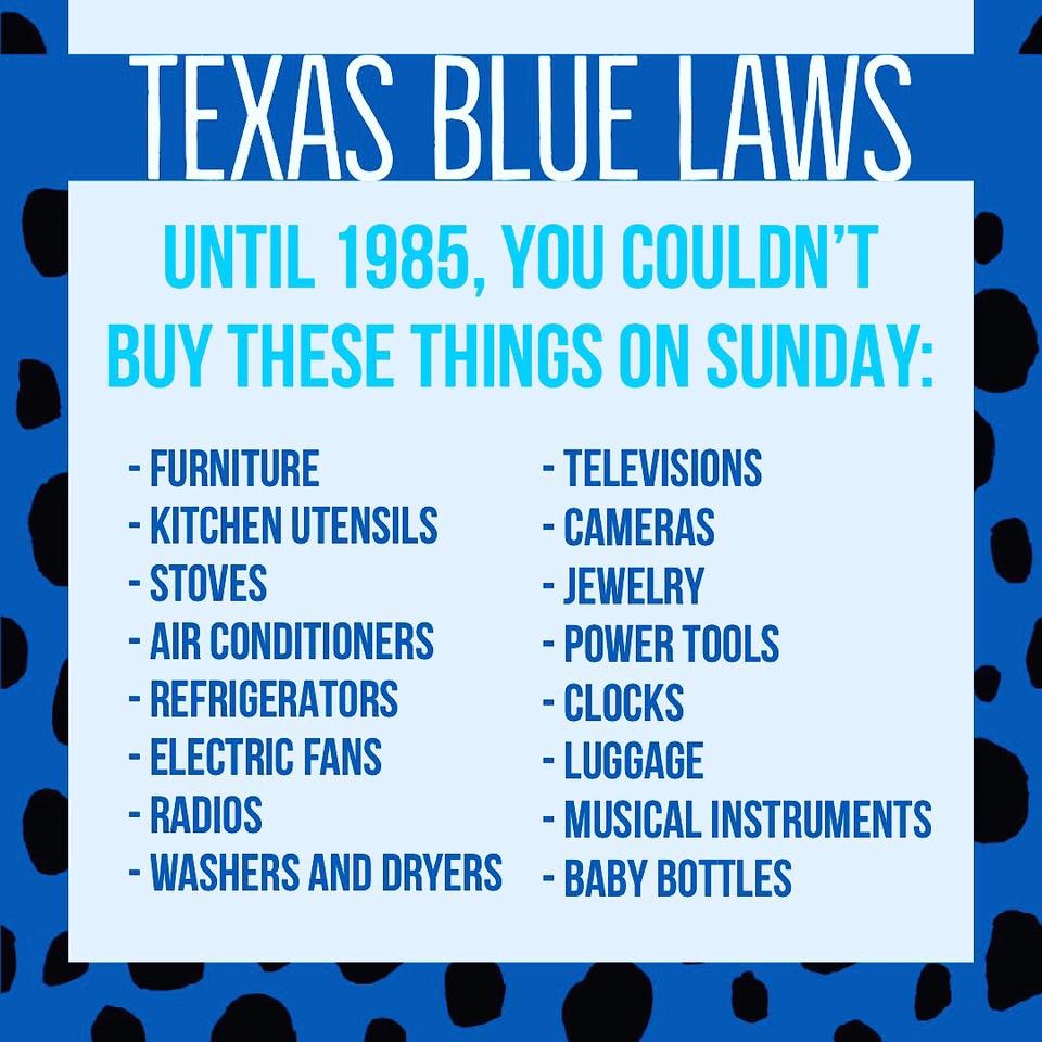 blue laws