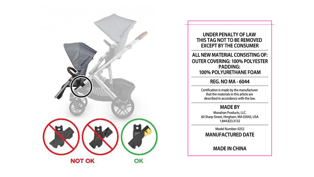 UPPAbaby stroller RumbleSeat adapters were recalled after it was found they may pose a child fall hazard for babies and toddlers.