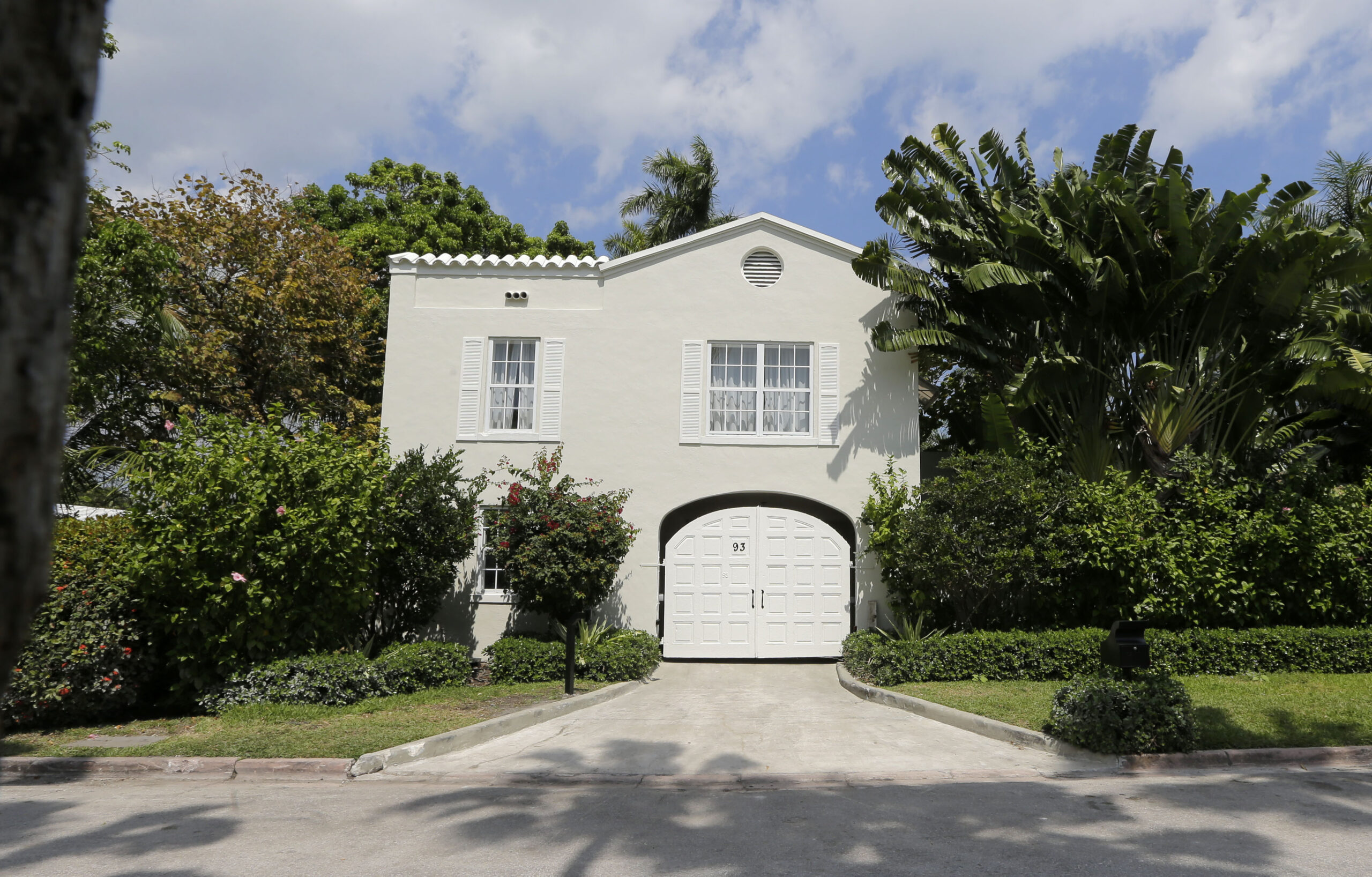 The gate house entrance of the waterfront mansion once owned by gangster Al Capone in Miami Beach, Fla., Wednesday, March 18, 2015. The South Florida house that Capone owned for nearly two decades, and died in, is facing demolition plans. The Miami Herald reported Thursday, Sept. 2, 2021 that the new owners of the nine-bedroom, Miami Beach house plan to demolish it after buying it for $10.75 million this summer. (AP Photo/Alan Diaz)