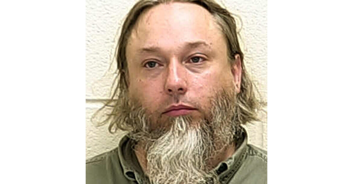 FILE - This undated file photo provided by The Ford County Sheriff's Office in Paxton, Ill., shows Michael Hari, a militia leader convicted of master­minding the bombing of a Minnesota mosque, Hari is now known by her transgender identity, Emily Claire Hari. Hari, the leader of an Illinois anti-government militia group who authorities say masterminded the 2017 bombing of a Minnesota mosque is to be sentenced Monday, Sept. 13, 2021. Emily Claire Hari, who was previously known as Michael Hari and recently said she is transgender, faces a mandatory minimum of 30 years in prison for the attack on Dar al-Farooq Islamic Center. (Ford County Sheriff's Office via AP File)