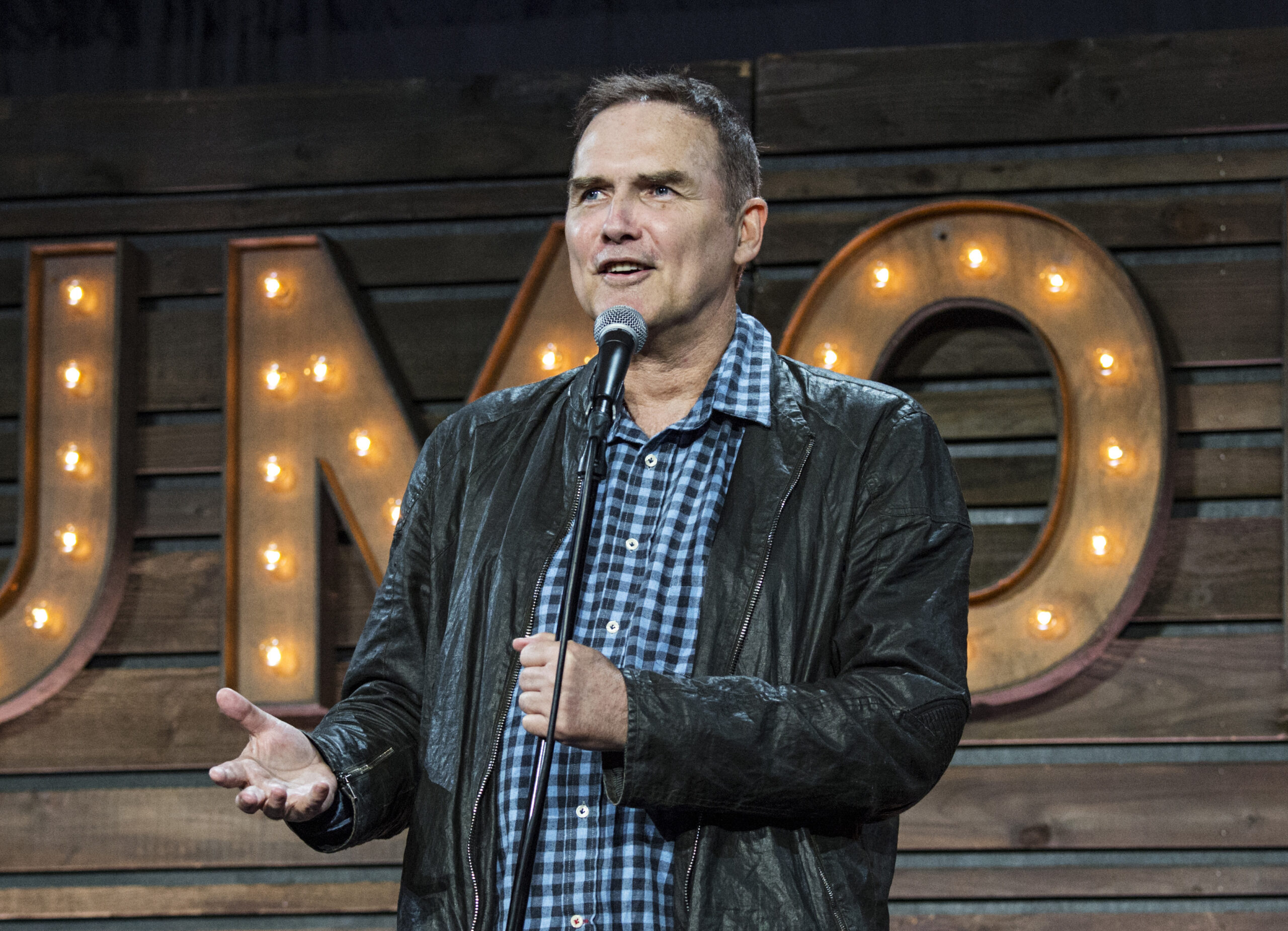 FILE - Norm Macdonald appears at KAABOO 2017 in San Diego on Sept. 16, 2017. MacDonald, a comedian and former cast member on "Saturday Night Live," died Tuesday, Sept. 14, 2021, after a nine-year battle with cancer that he kept private, according to Brillstein Entertainment Partners, his management firm in Los Angeles. He was 61. (Photo by Amy Harris/Invision/AP, File)