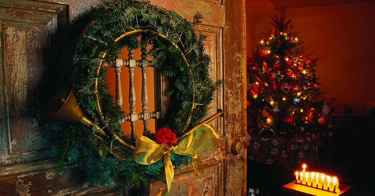 Wreath, Christmas Tree, Ornament