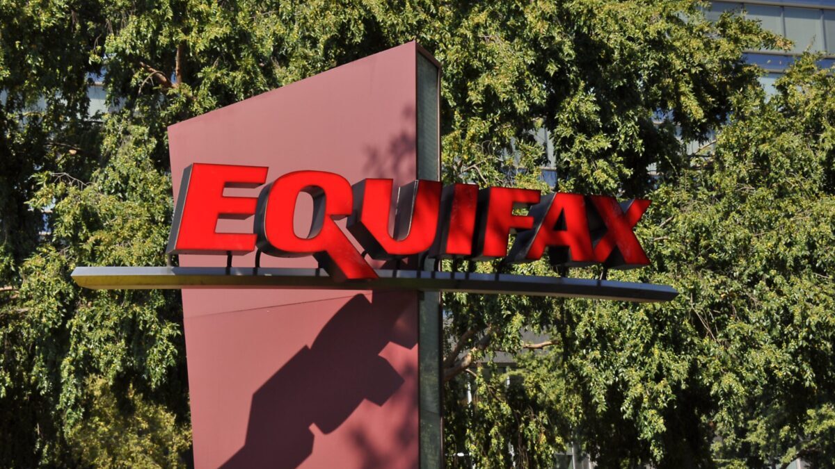 An email promoted an Equifax data breach settlement status and said claimants could receive a free membership in Experian IdentityWorks for four years.
