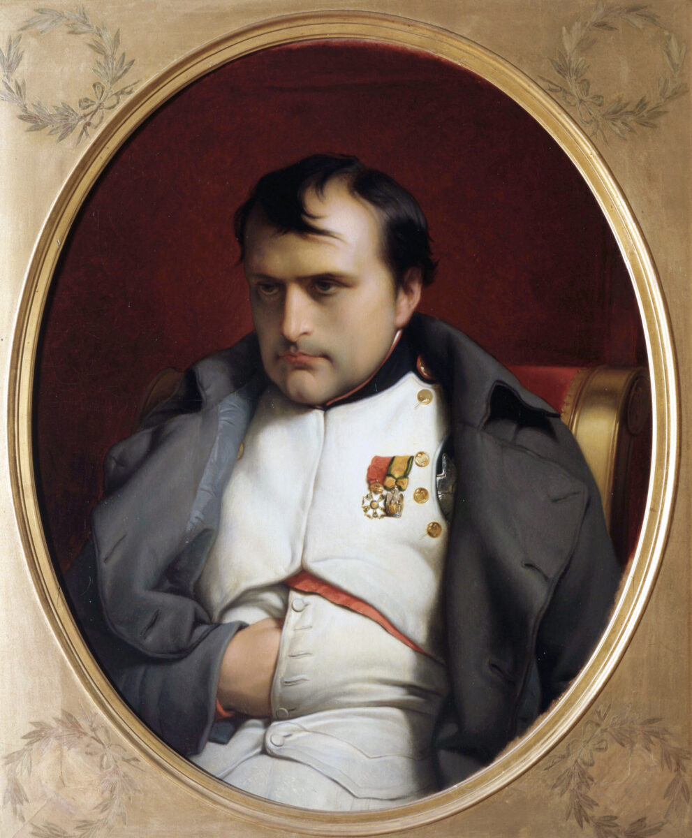 According to records the reason why Napoleon did choose to hide and conceal his hand in his coat for several reasons.