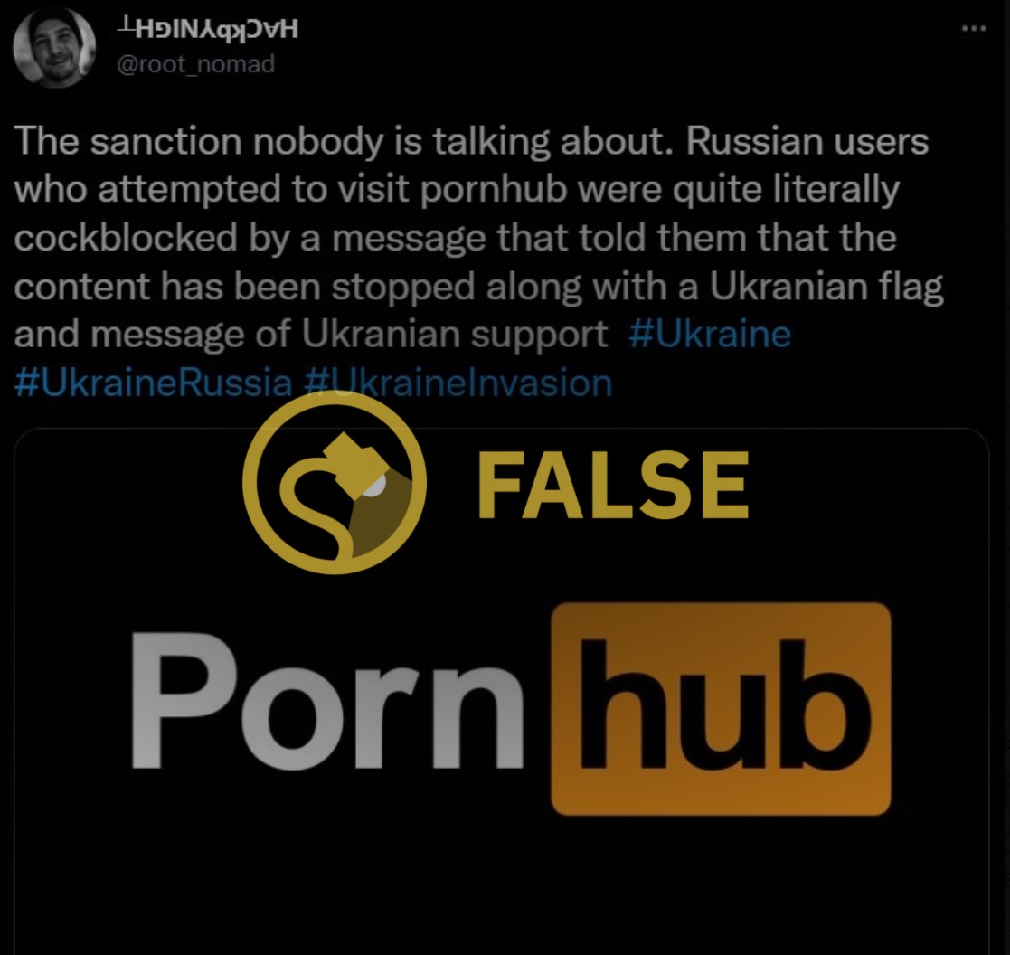 what did pornhub do to russia , why not pornhub