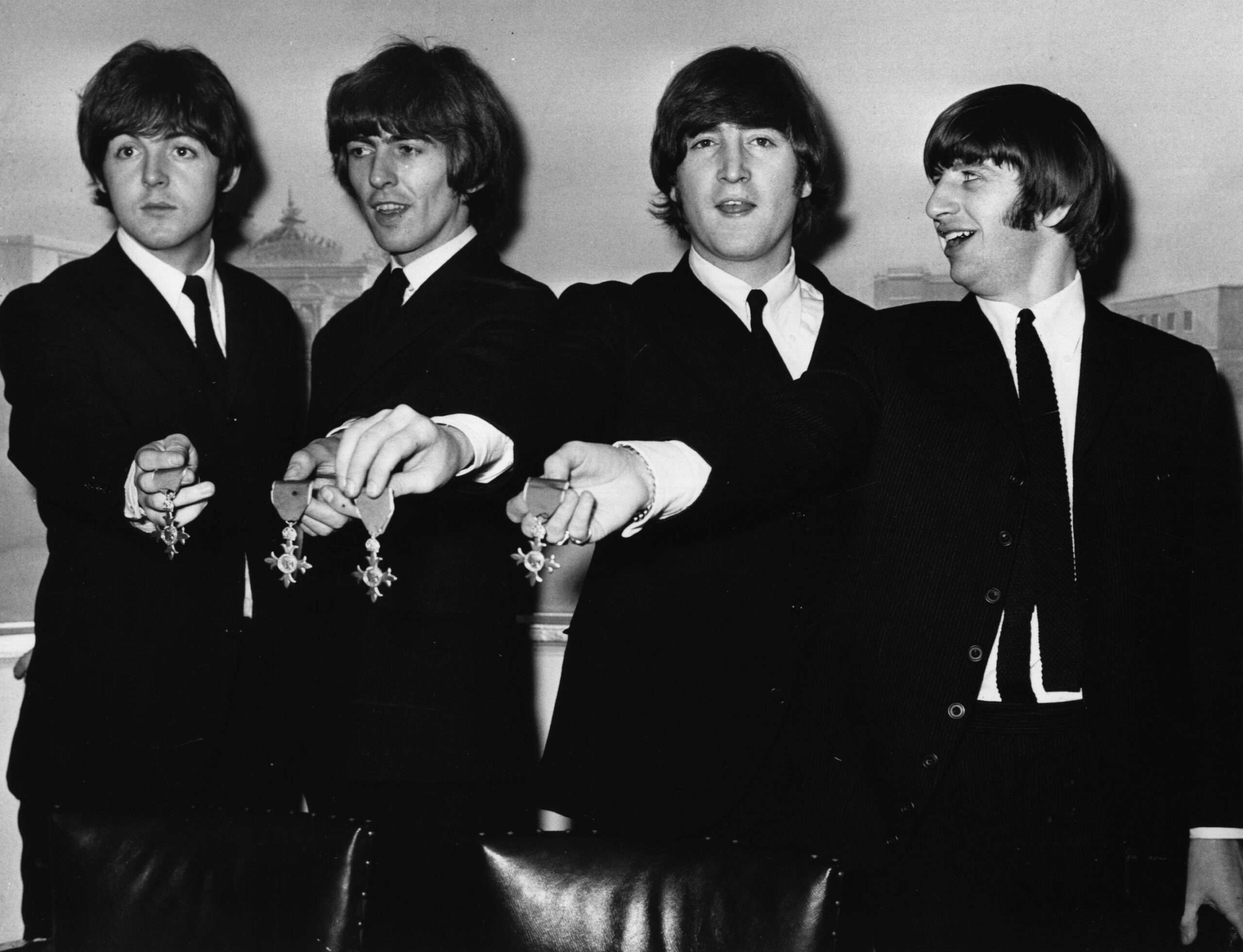 the beatles mbe awards
