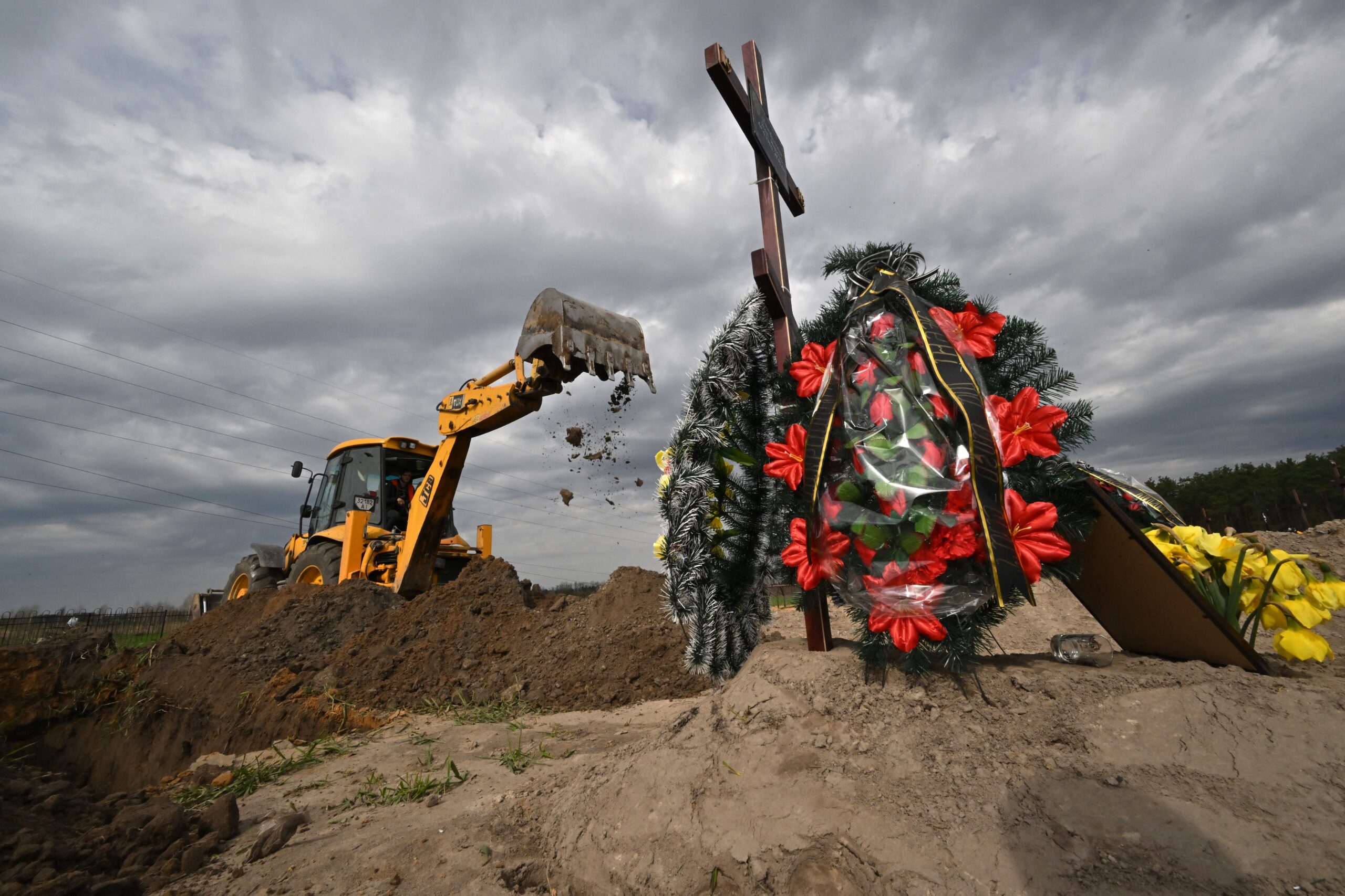 mass graves ukraine