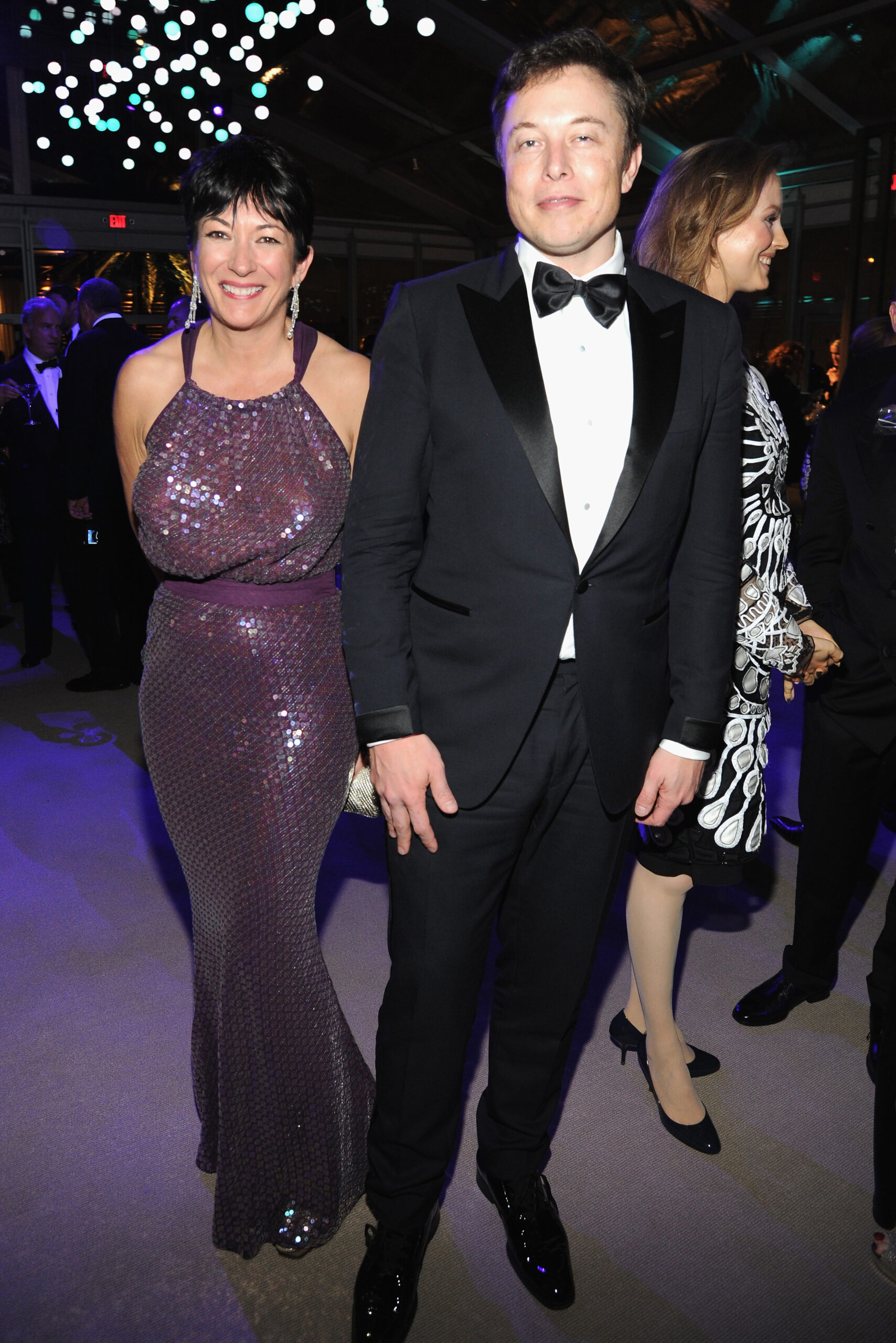 Elon Musk y Ghislaine Maxwell, socia de Jeffrey Epstein, aparecen en una foto o imagen de 2014.