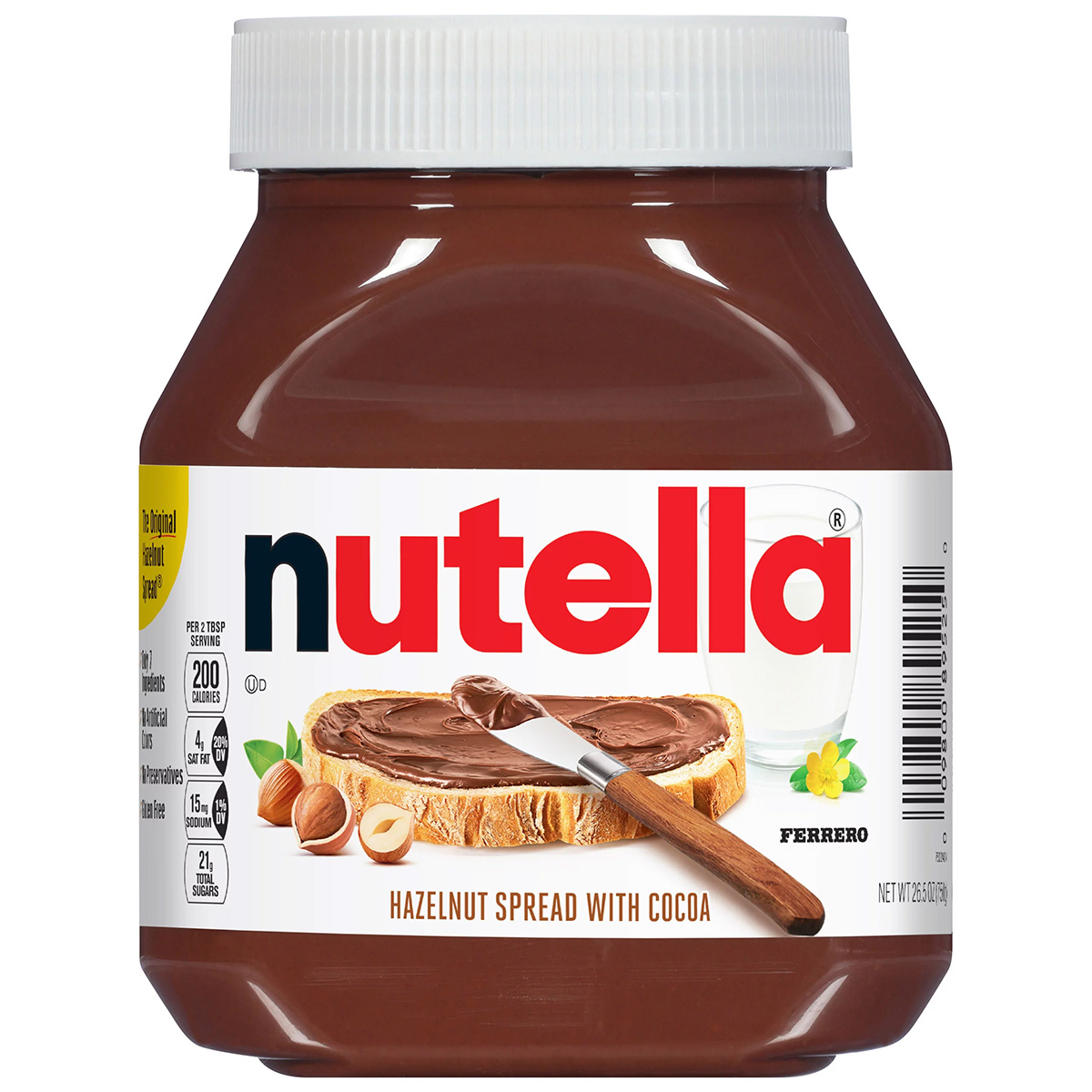 Nutella no formaba parte del retiro de los niños de Ferrero, ni se encontraron salmonella ni gusanos en la crema de avellanas.