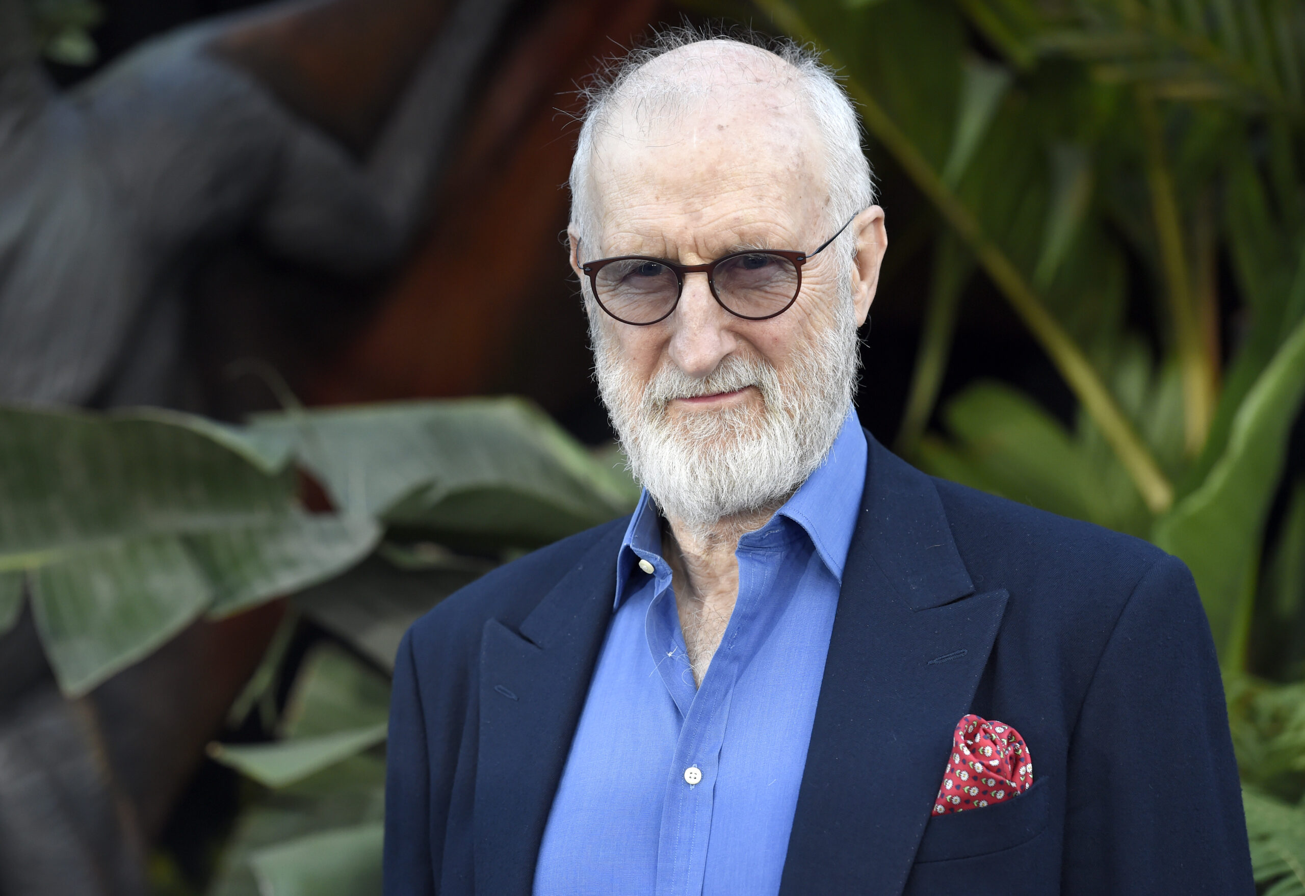 FILE - Actor James Cromwell arrives at the Los Angeles premiere of "Jurassic World: Fallen Kingdom" at the Walt Disney Concert Hall, Tuesday, June 12, 2018. Cromwell glued his hand to a midtown Manhattan Starbucks counter to protest the coffee chain’s extra charge for plant-based milk, Tuesday, May 10, 2022, in New York. (Photo by Chris Pizzello/Invision/AP, File)