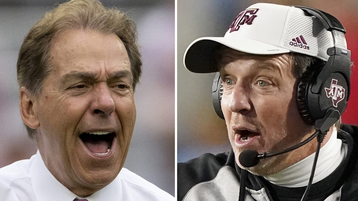Nick Saban the Alabama college football coach made “despicable” comments about the Texas A&M Aggies coach Jimbo Fisher supposedly using name, image and likeness deals to land their top-ranked recruiting classes and Saban called out Texas A&M on Wednesday night for “buying” players.