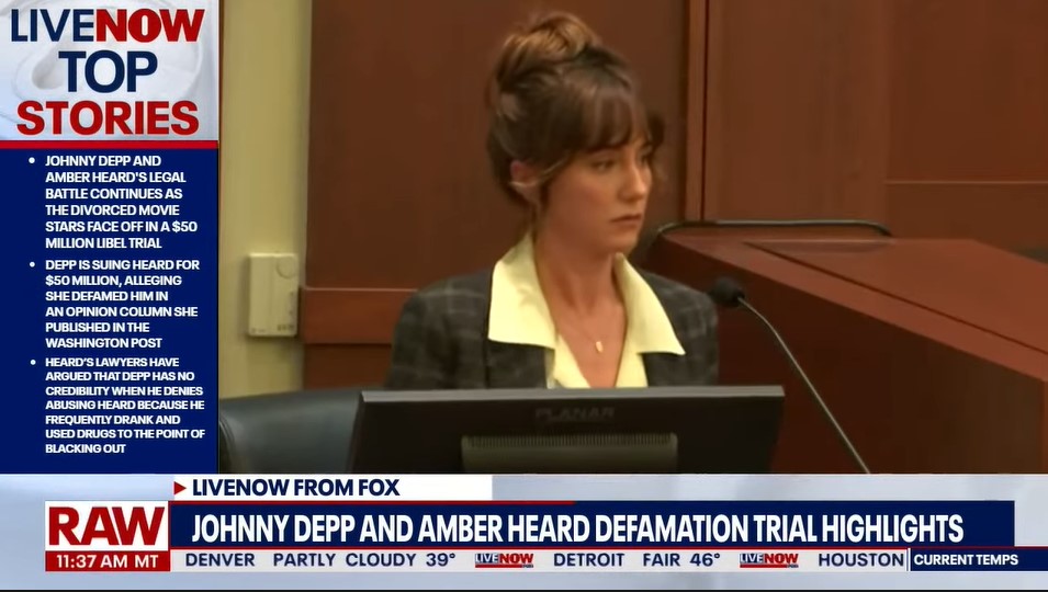 witness farted johnny depp amber heard trial