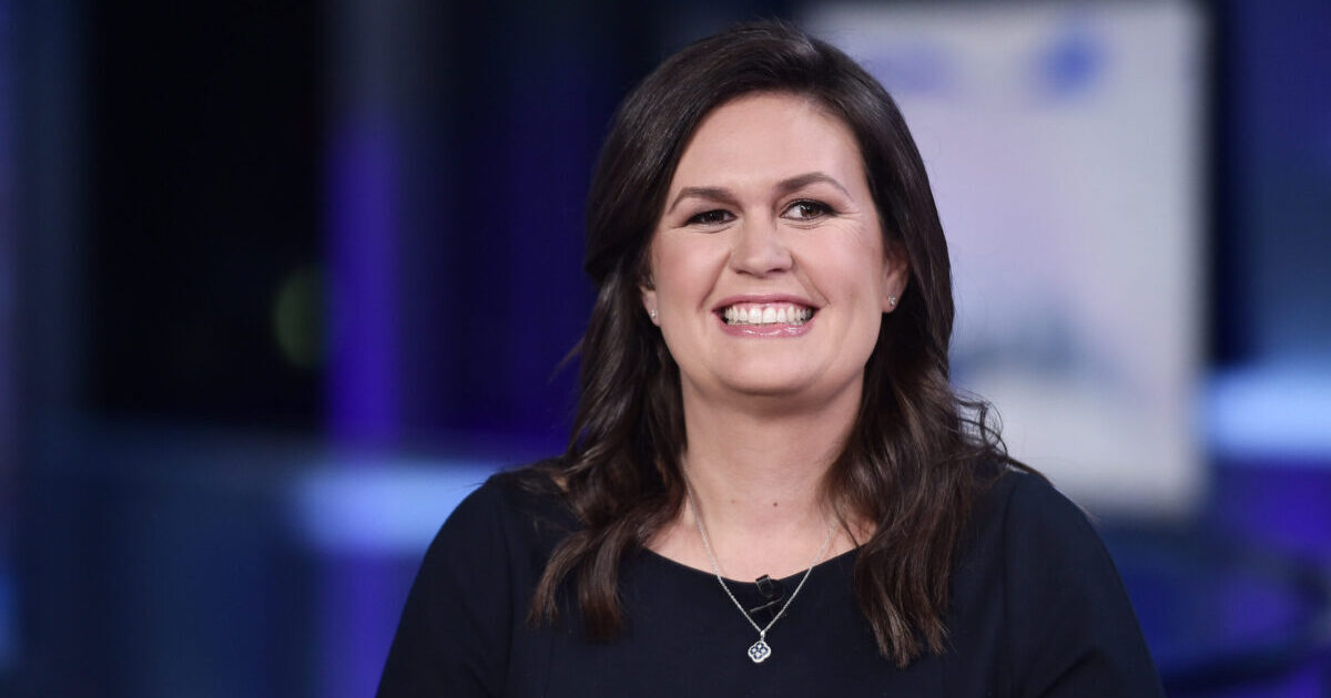 Sarah Huckabee Sanders said we will make sure that when a kid is in the womb they're as safe as they are in a classroom, touching on the subject of abortion.