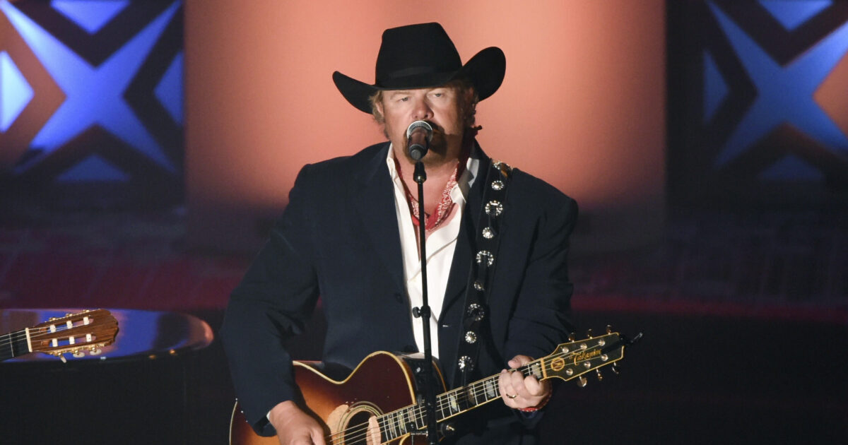 FILE - Honoree Toby Keith performs at the 46th annual Songwriters Hall of Fame Induction and Awards Gala at the Marriott Marquis on June 18, 2015, in New York. Keith announced Sunday, June 12, 2022, that he has been undergoing treatment for stomach cancer since last fall. The multi-platinum-selling singer said on Twitter that he underwent surgery and received chemotherapy and radiation in the past six months .(Photo by Evan Agostini/Invision/AP, File)