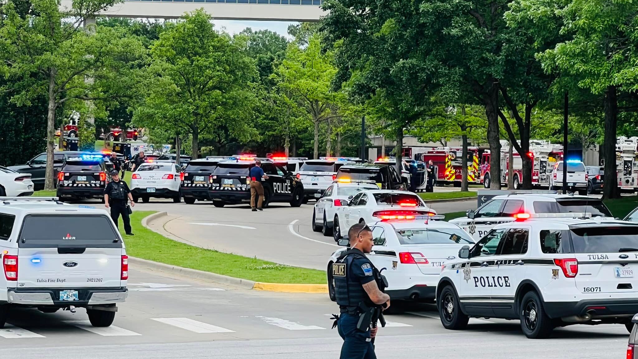 The Tulsa Police Department responded to an active shooter situation in what appeared to be a mass shooting.