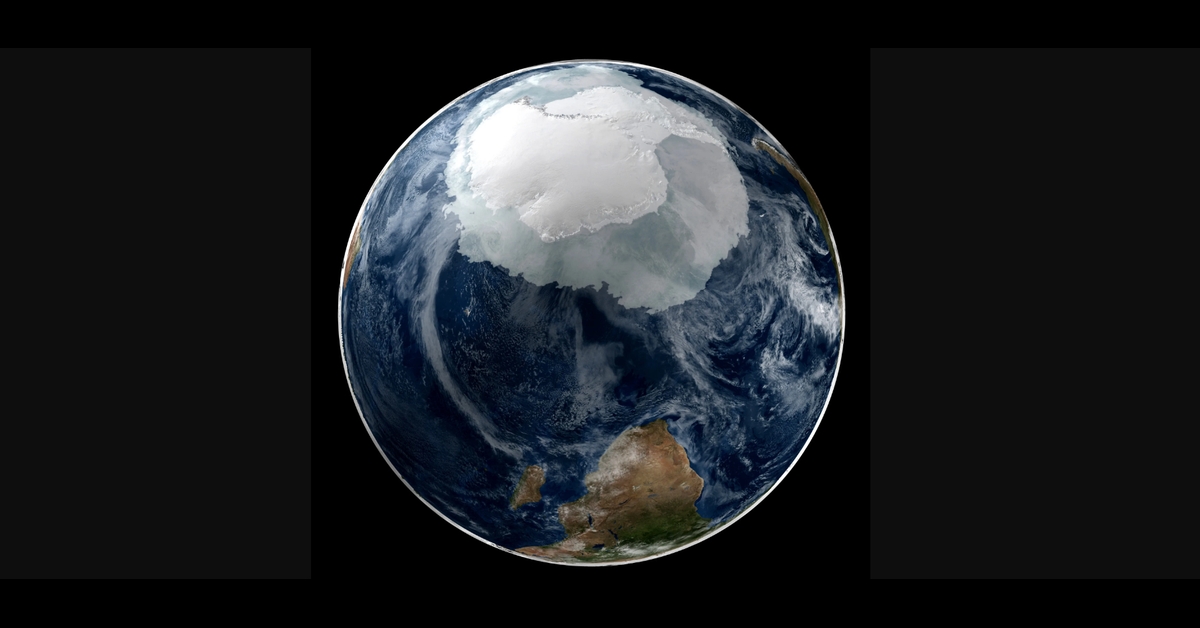 NASA image shows what antarctica looks like from space