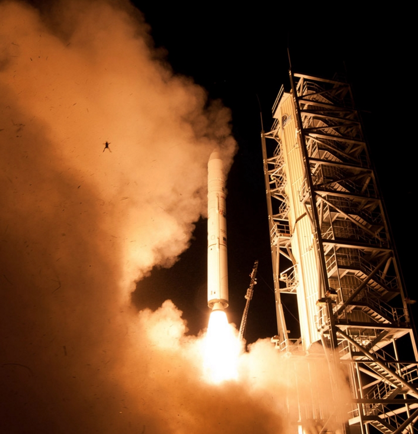 Frog photobombs nasa moon probe launch