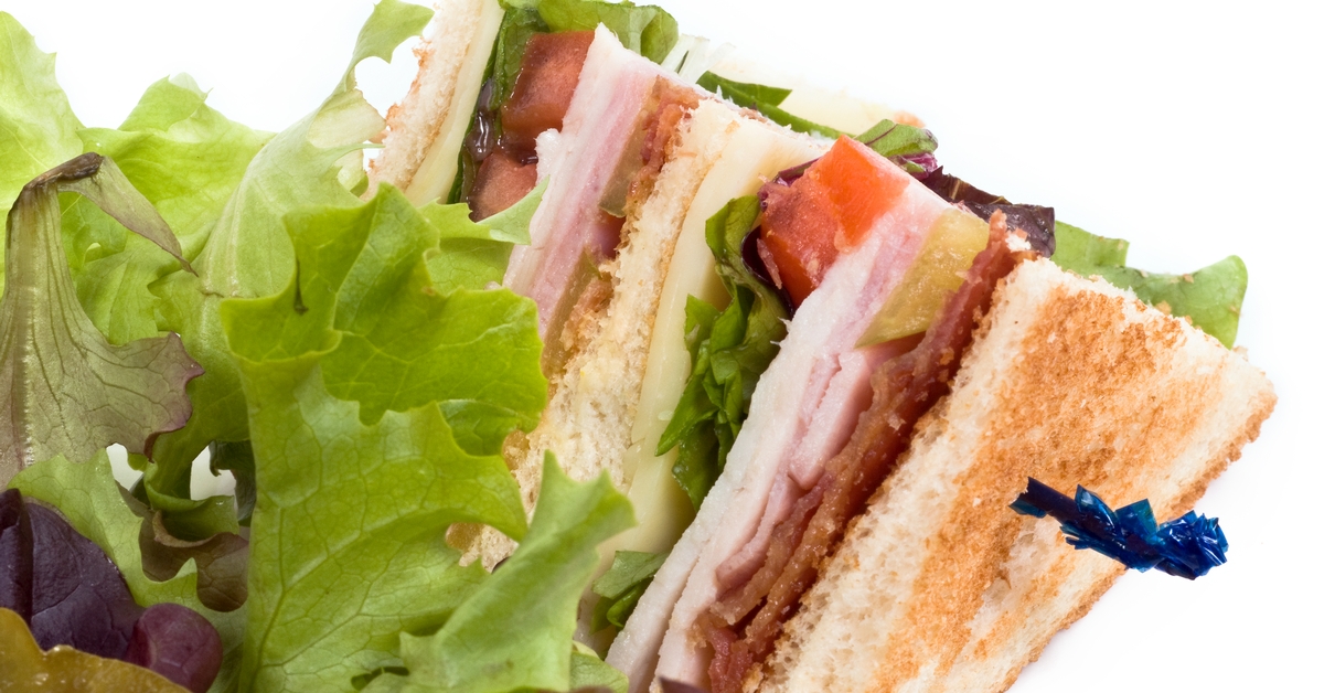 Does the club in club sandwich stand for chicken lettuce under bacon?