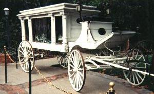 Haunted Mansion hearse