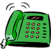 Ringing telephone