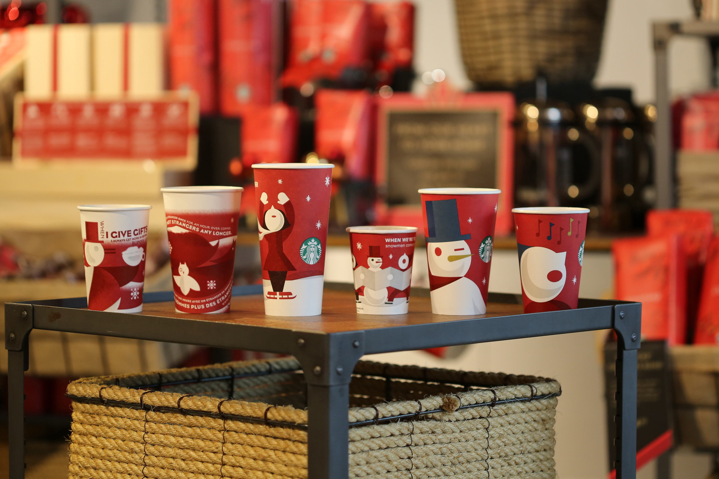Starbucks holiday cups were once a flash point in a 'war on
