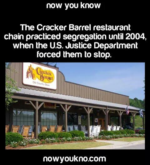 cracker barrel segregation 2004