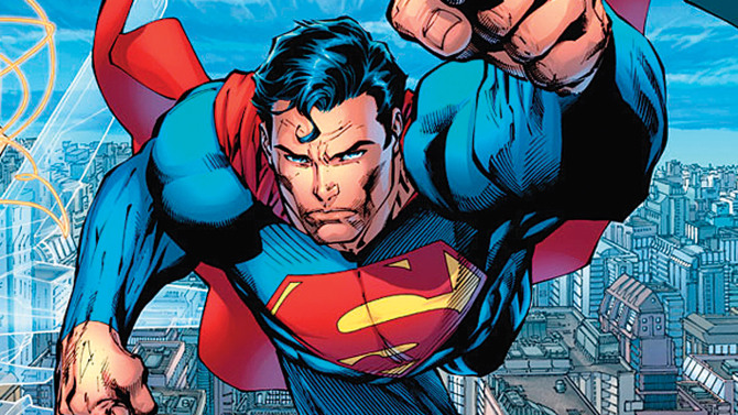 5-6Y 9-10Y BNWT Superman Boys Blue T-Shirt Retro DC Comics Ages 3-4Y 7-8Y 