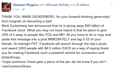 facebook zuckerberg
