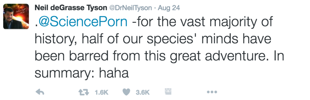 Neil deGrasse Tyson Tweet 6