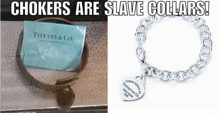 Did Tiffany Chokers Originate as Slave 