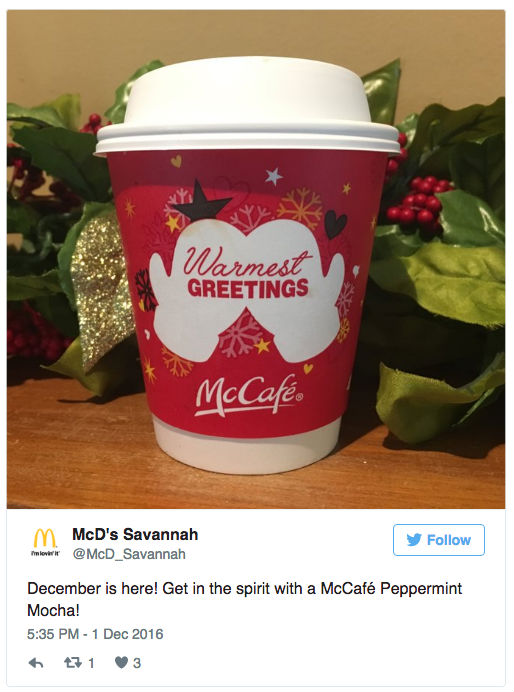 mcdonald's cup