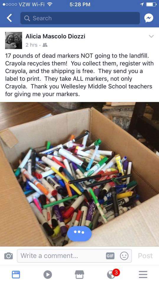crayola dead markers